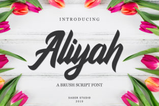 Aliyah: A Handwritten Font That Enhances Creativity and Workflow