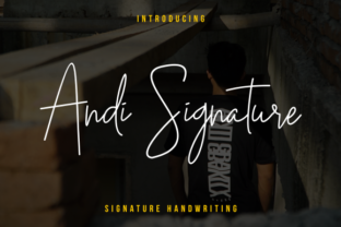 Andi Font: A Fresh Handwritten Style for Modern Design