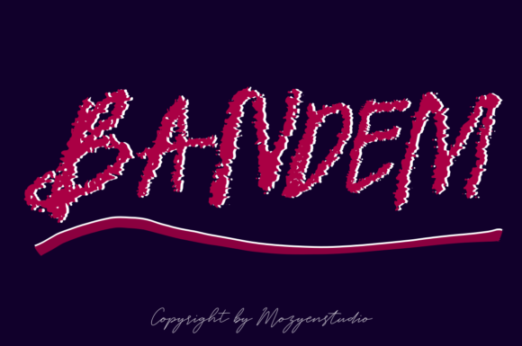 Bandem: A Bold Handwritten Font That Commands Attention—Used Right