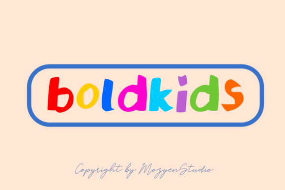 Boldkids: A Whimsical Handwritten Font