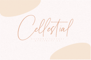 Cellestial: A Light, Cool Handwritten Font That Elevates Intentional Design