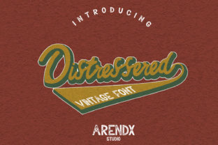 Distressered: A Vintage Handwritten Font for Retro Vibe Projects
