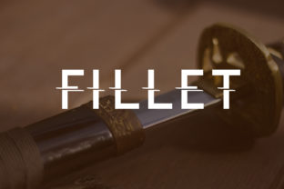 Fillet: A Unique Uppercase Font with a Smart and Bold Feel
