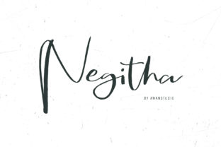 Negitha: A Light, Contemporary Script Font That Feels Effortlessly Cool