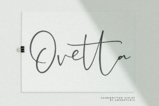Ovetta: A Light, Beautiful Handwritten Font