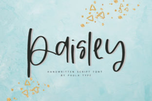 Paisley: A Fresh Handwritten Font