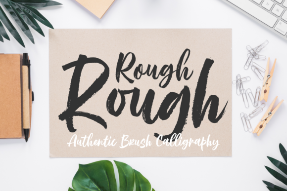 Rough Rough: A Handwritten Font with Intentional Imperfection