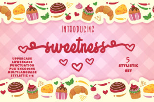 Sweetness: A Handwritten Font with Smart Charm