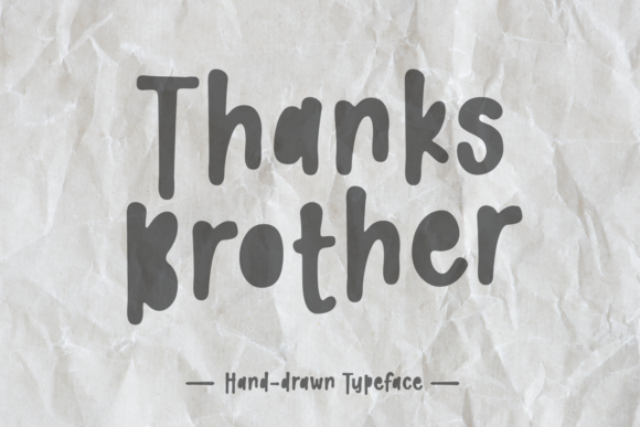 Thanks Brother: The Handwritten Font Redefining Minimalist Design for Modern Professionals